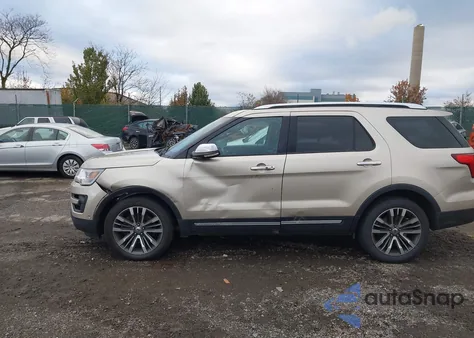 2017 Ford Explorer Platinum из США, поврежденный, VIN 1FM5K8HT1HGD51155